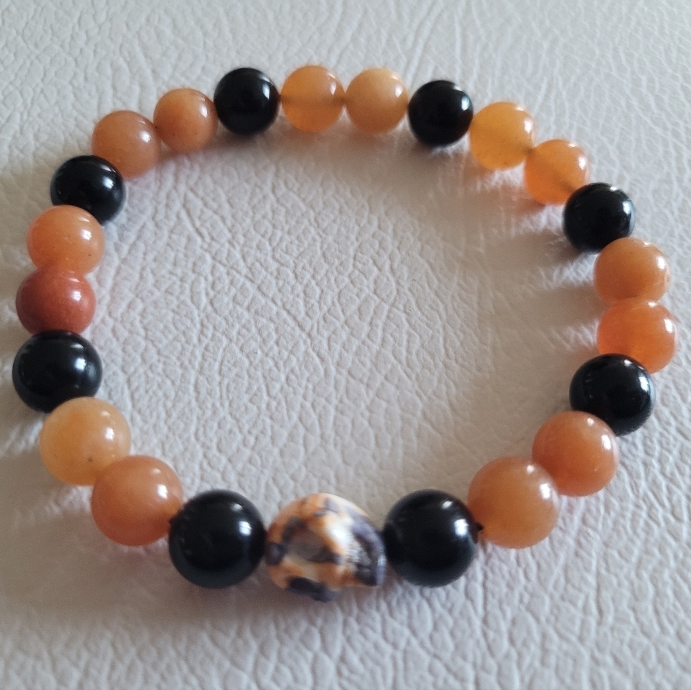 3/$27 Halloween crystal bracelet
